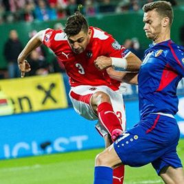 Austria with Dragovic defeat Moldova