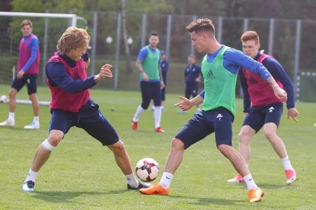 Preparations for the game against Vorskla