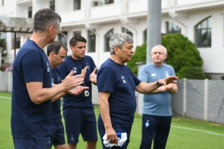 Mircea Lucescu and his coaching staff presented to the team (VIDEO)