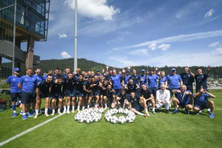 Dynamo in Austria: birthday of Mykhailov, Duelund and tennis-ball (+VIDEO)