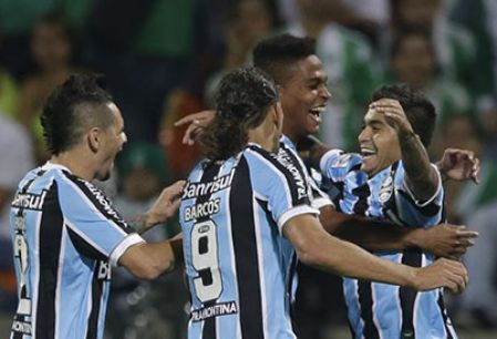 Dudu’s goal doesn’t save Gremio from tumbling out of Copa Libertadores