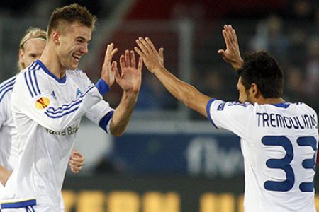 Andriy Yarmolenko among Europa League best performers