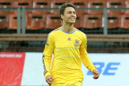 Yevhen CHUMAK scores brace for Ukraine U-20