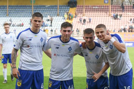 Denys Popov and Yevhen Isayenko make debut for Dynamo first team