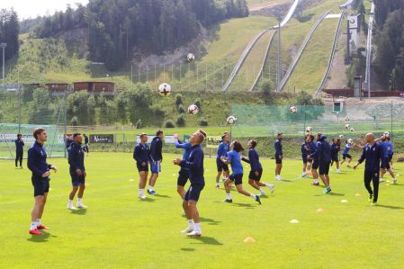 Dynamo in Austria: volleyball on day off and two training sessions