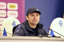 Press conference of Oleksandr Shovkovskyi after the game against Polissia