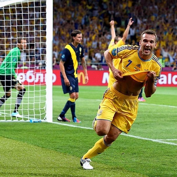 Four years ago Yarmolenko and Konoplyanka helped Shevchenko score brace at the Euro-2012!