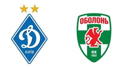 Dynamo v Obolon - kick-off at 8pm