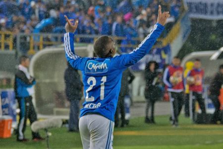 Andres ESCOBAR scores first goal for Millonarios!