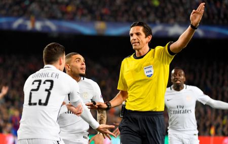UEFA Champions League. Benfica – Dynamo: officials from Germany