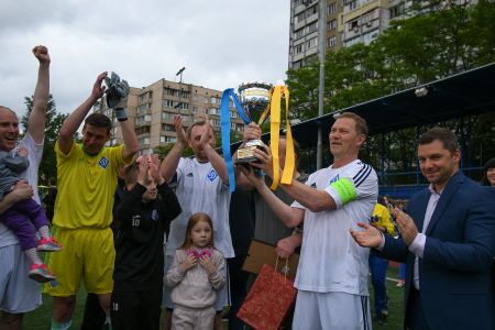 Збірна Ветеранів ФК «Динамо» стала володарем Кубка Києва