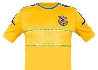 Ukraine national team shirt from Dynamo Fan-club