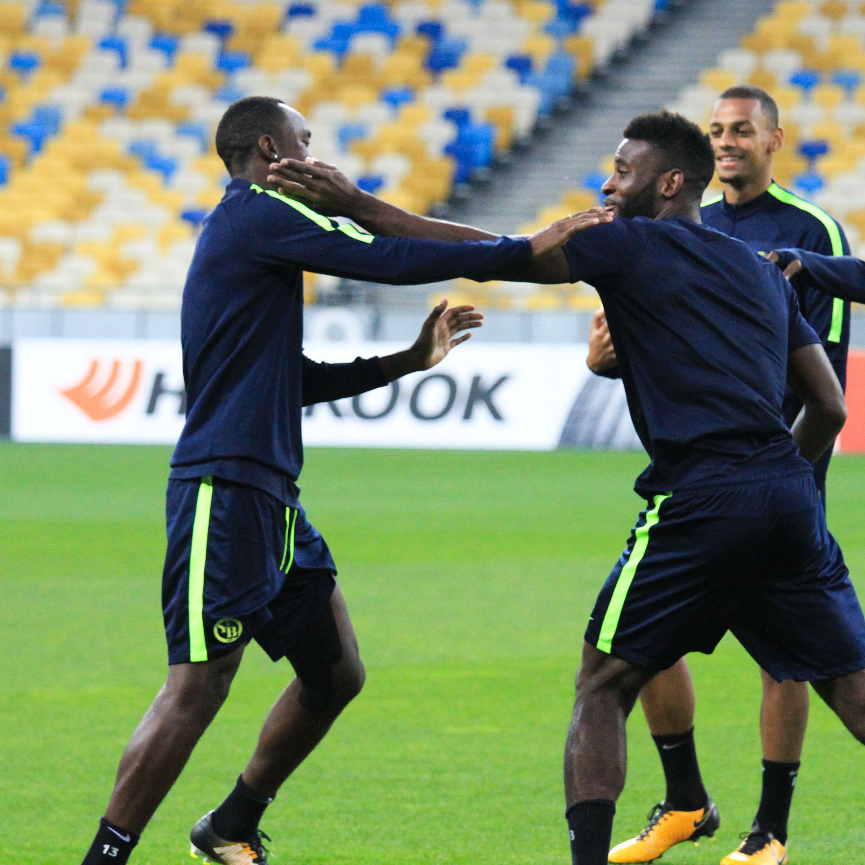 VIDEO: Young Boys training session at the NSC Olimpiyskyi