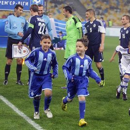 Dynamo have a visit from Mukachevo juvenile players