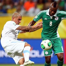 Nigeria lose against Uruguay despite Ideye’s assist