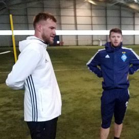 Dynamo players already training in Koncha-Zaspa