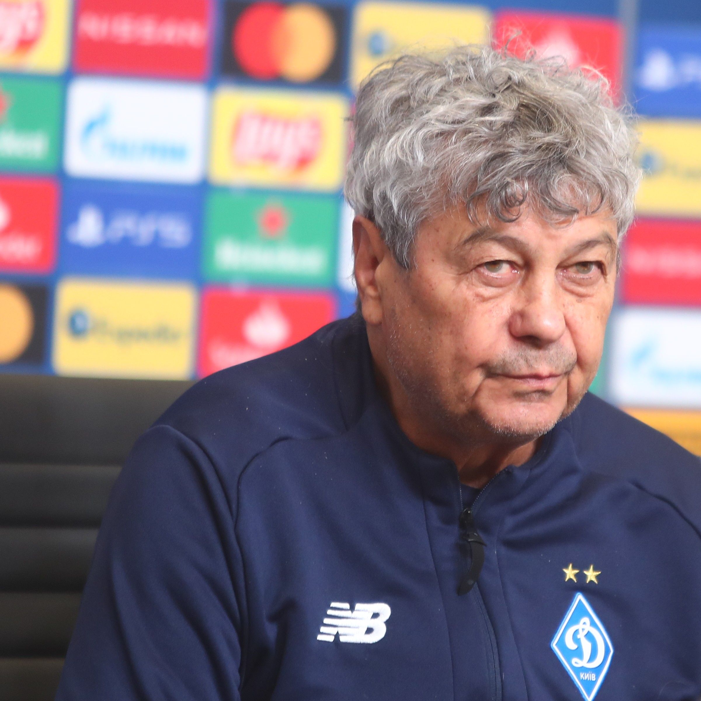 Press conference of Mircea Lucescu before the game against Barcelona in Kyiv