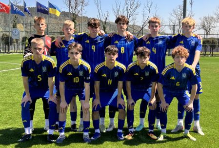 Двоє динамівців узяли участь у переможному товариському матчі збірної України U15