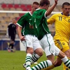 Україна (U-19) програє десятьом ірландцям