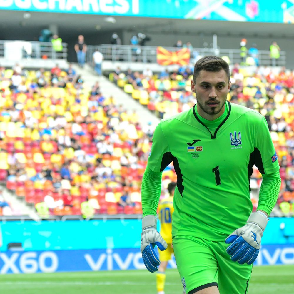 Heorhiy Bushchan – Ukraine’s first keeper to parry penalty at Euro