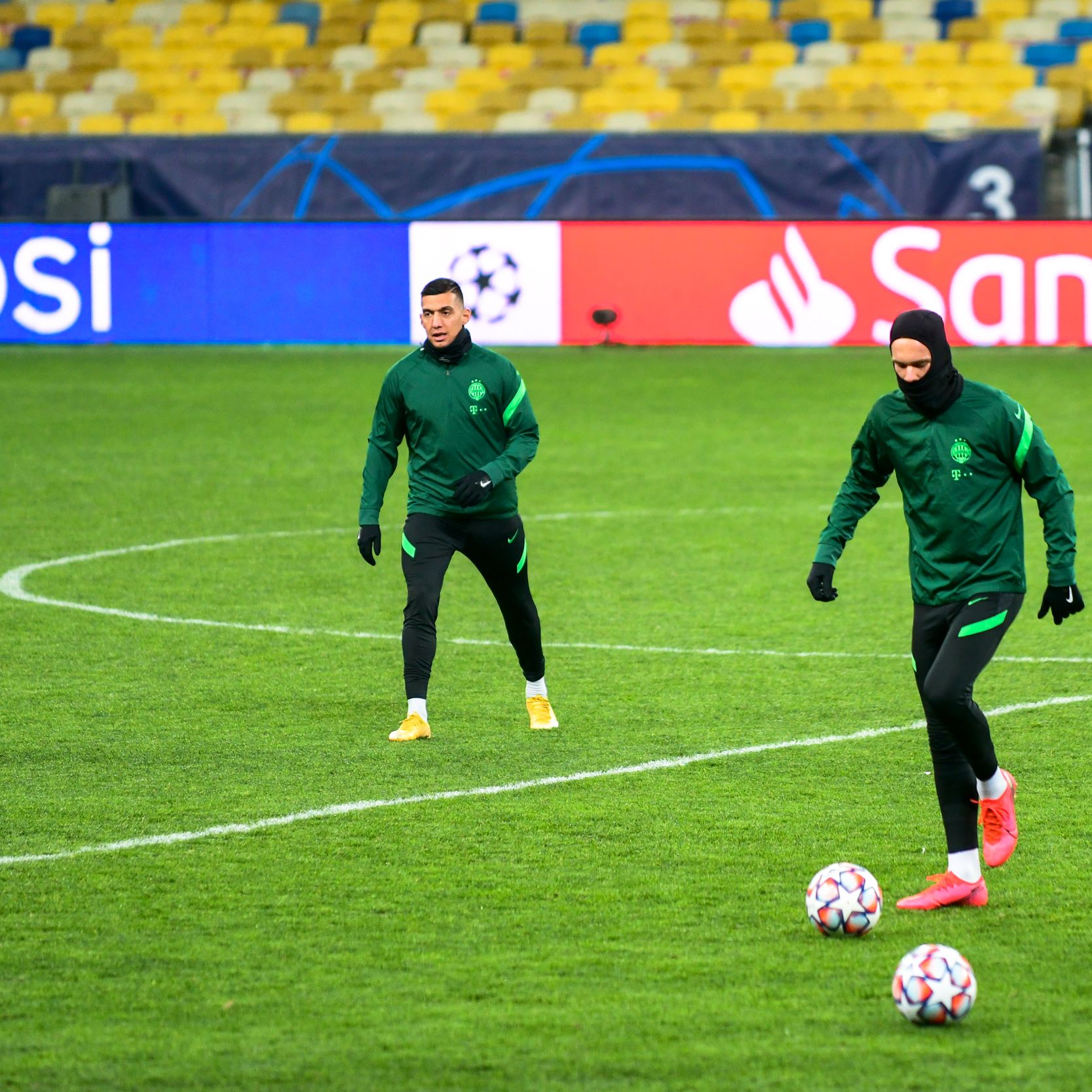Ferencvarosi session at the NSC Olimpiyskyi (+PHOTOS)