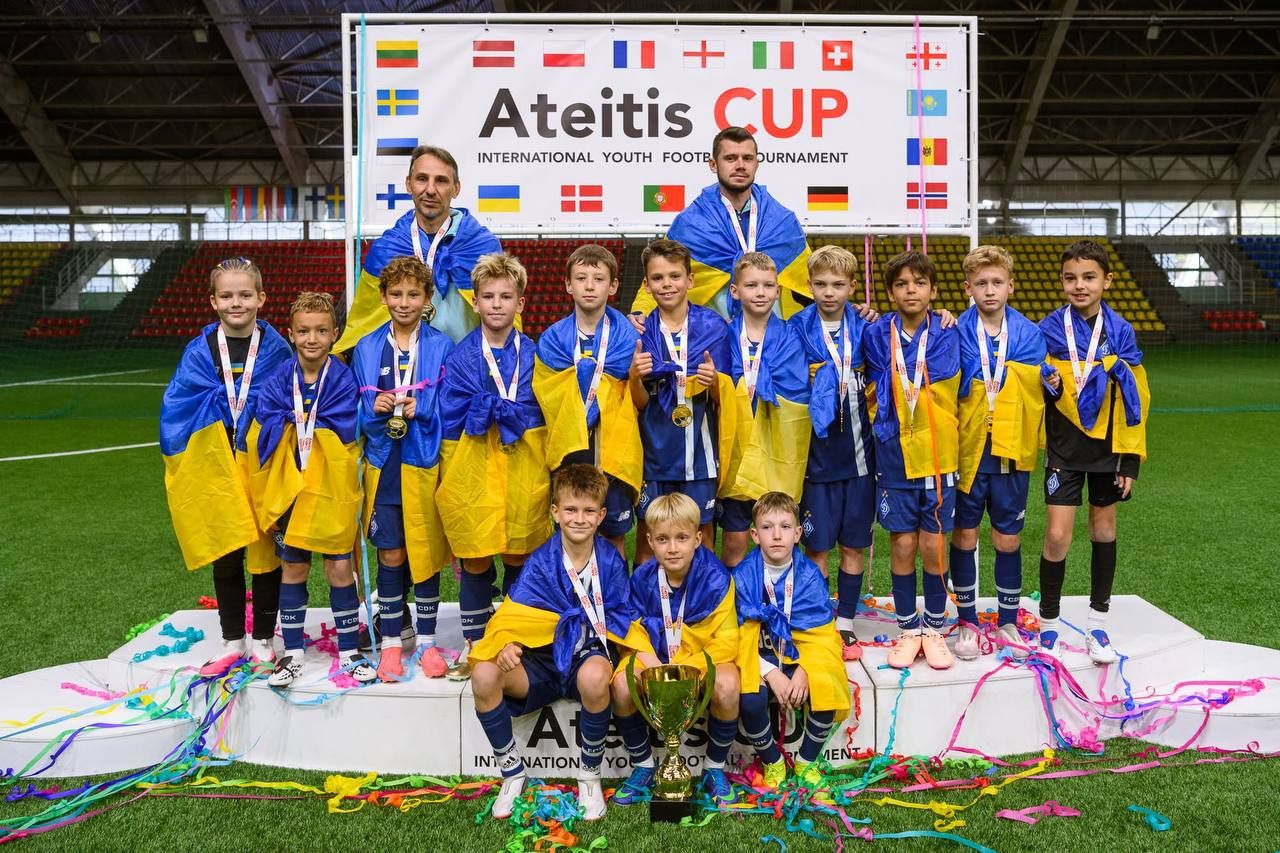 «Динамо» U10 – переможець міжнародного турніру Ateitis Cup у Вільнюсі