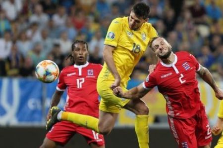 Ukraine with Tsyhankov and Mykolenko defeat Luxembourg