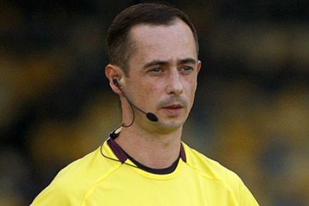 Yuriy Hrysio – Stal vs Dynamo match referee