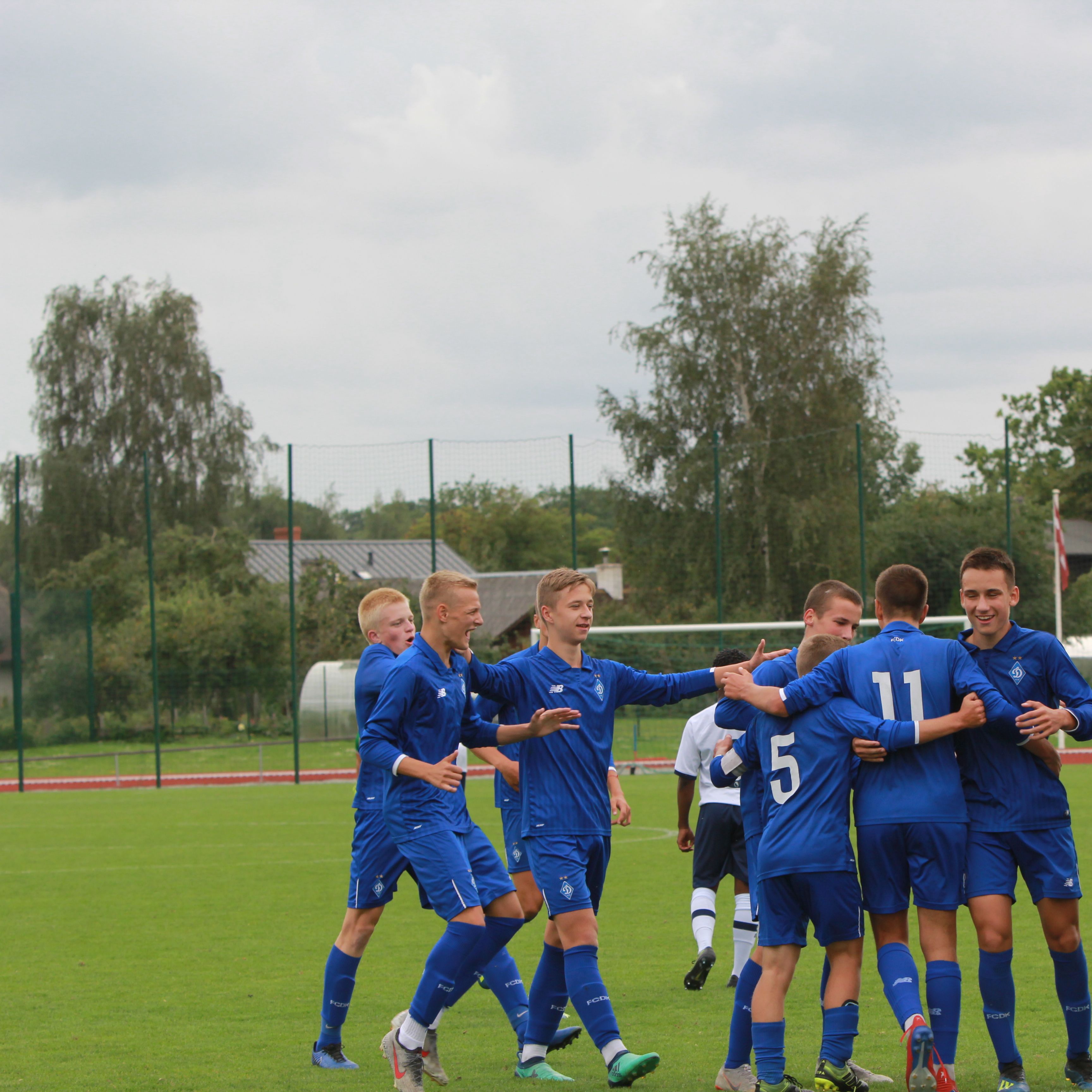 Dynamo U-16 defeat Tottenham and reach LFF Independence Cup final!