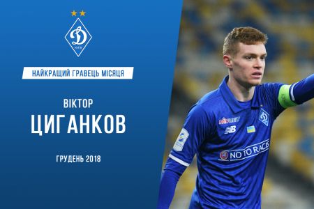 Viktor TSYHANKOV – Dynamo best player in December!