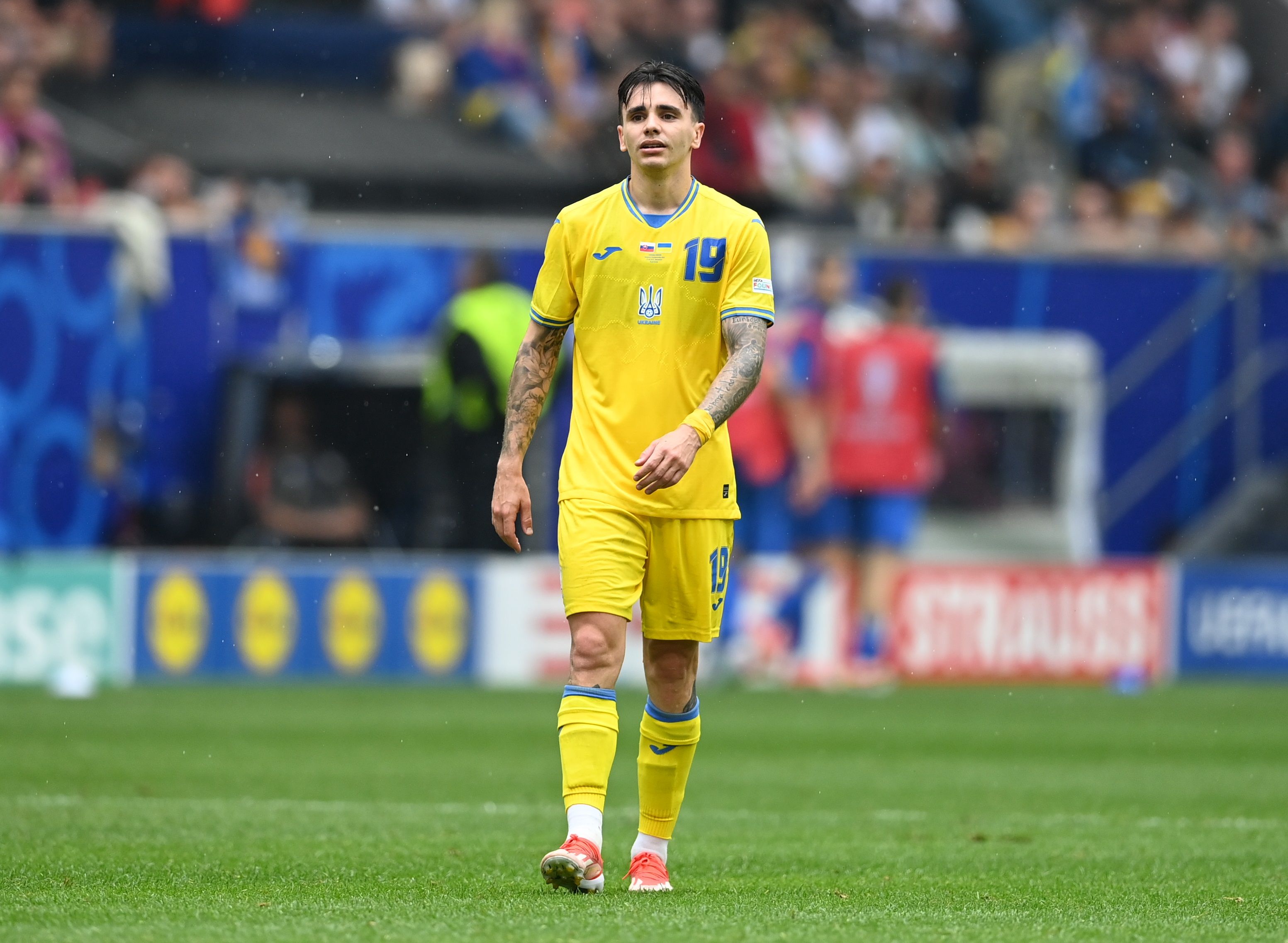 Микола Шапаренко – найкращий гравець матчу між Україною та Словаччиною на Євро-2024