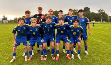 Двоє динамівців зіграли за збірну України U18 проти Данії