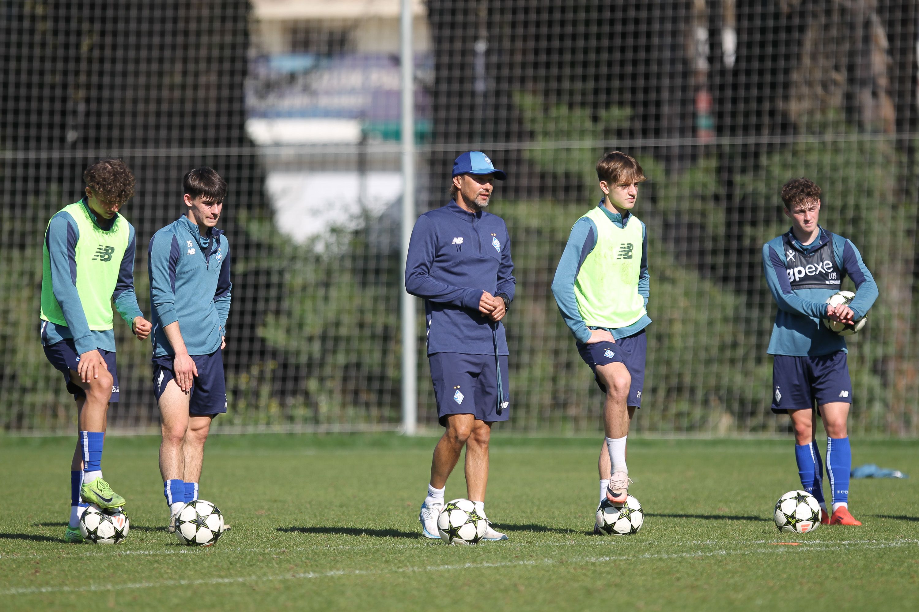 Dynamo U19: preparations for Atalanta