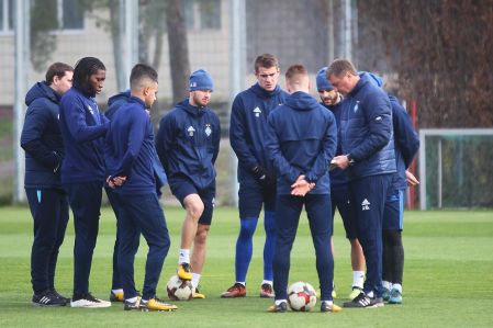 Dynamo getting ready for game against Zirka in full strength