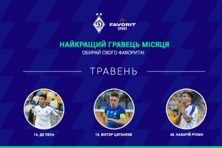 Обирай Favorit Sport гравця місяця!