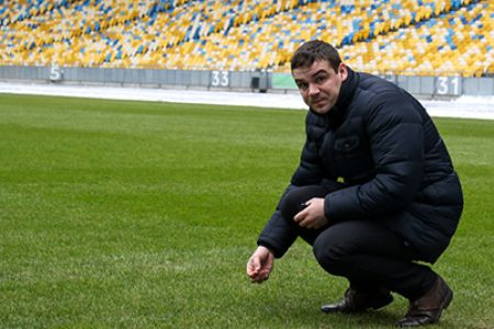 NSC Olimpiyskyi restoring the turf