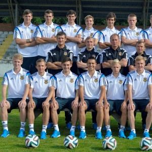 Збірна Україна (U-20) з п'ятьма динамівцями у складі перемагає Грузію