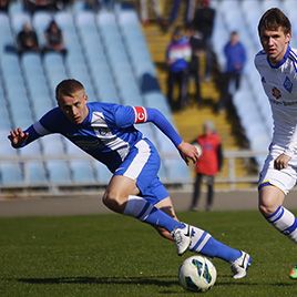 Vladyslav KALYTVYNTSEV preparing for match against Metalist