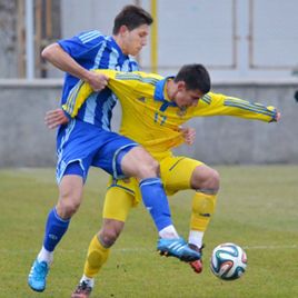 Хльобас приніс перемогу Україні (U-21) у матчі з «Динамо-2»