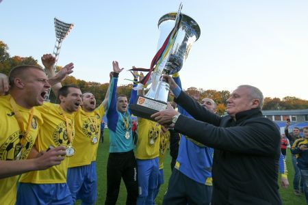 У День Захисника України на стадіоні «Динамо» ім. В. Лобановського пройшов фінал Кубка Героїв АТО (ФОТО та ВІДЕО)