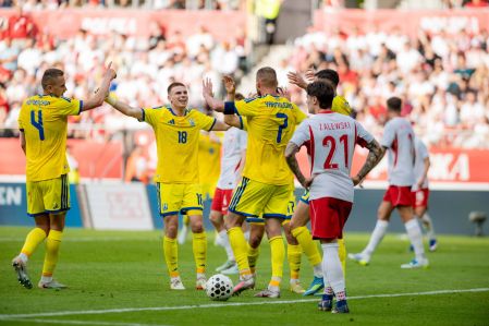 Yarmolenko scored his 47th goal for the Ukraine national team and moved closer to Shevchenko’s record