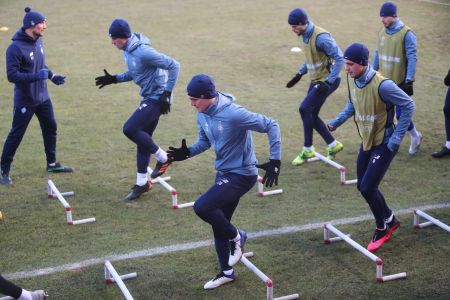 Training session before the game against Villarreal (VIDEO)