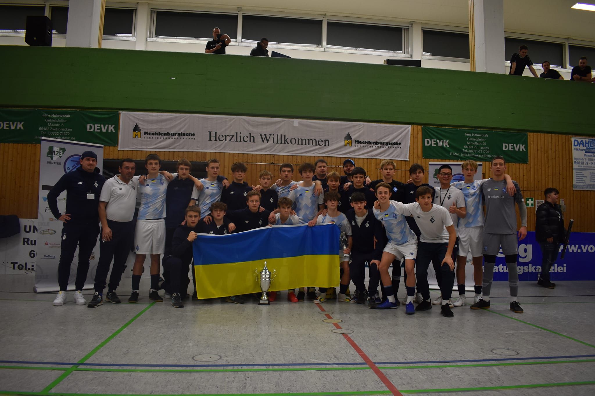 «Динамо» U16/U15 стало бронзовим призером серед 60 команд на турнірі «Meckle Cup» у Німеччині