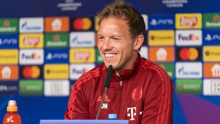 Press conference of Julian Nagelsmann before the game against Dynamo