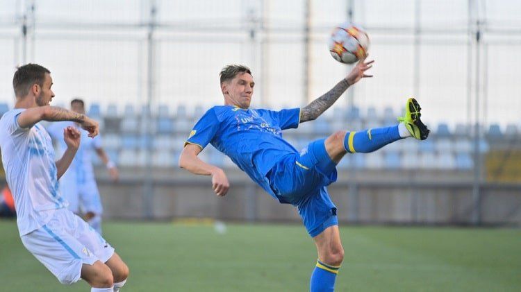 Денис Гармаш визнаний найкращим гравцем збірної України в матчі з «Рієкою»