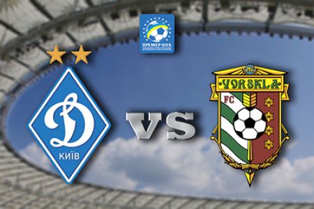 Date and time for Dynamo match against Vorskla