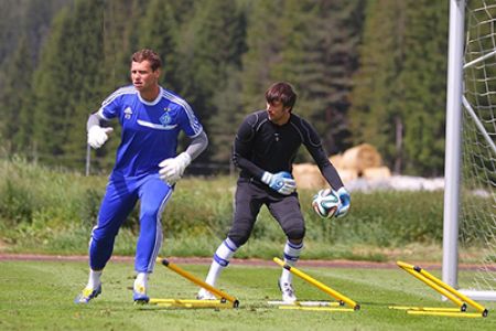 Shovkovskyi and Rybka training without restrictions