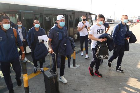 Dynamo arrive in UAE