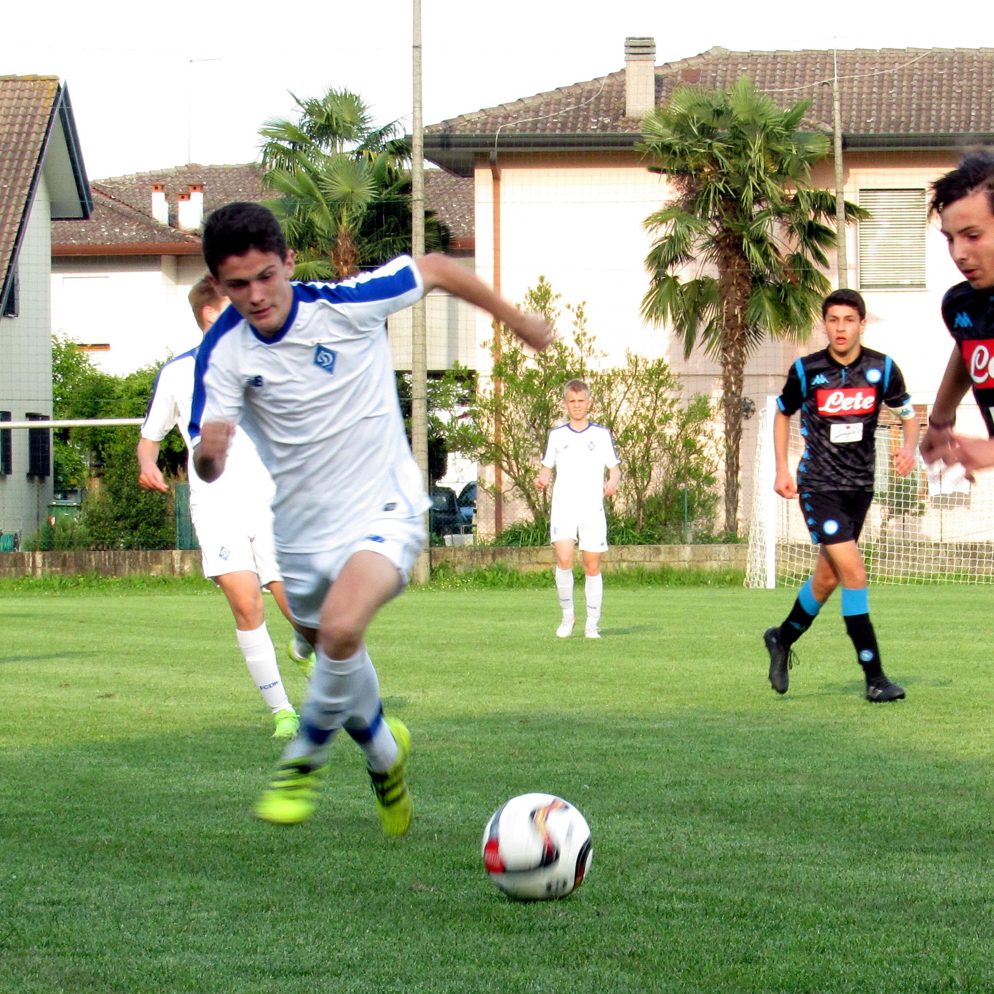 U-14. Abano Football Trophy. Dynamo – Napoli – 1:1 (video)