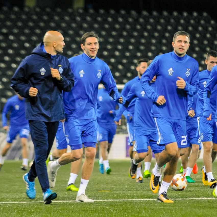 Dynamo training session at the Stade de Suisse (PHOTOS. VIDEO)